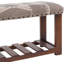 Banc de rangement en bois massif Cashea
