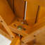 Table d'appoint ronde en acacia