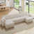 Velours côtelé beige sélectionné