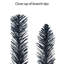 Arbre bleu foncé 7,5 pi pré-éclairé
