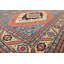 Tapis médaillon traditionnel en laine noué à la main 7 pi 11 po x 10 po x 10 pi