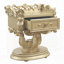 Lexington 1-Drawer Nightstand in Gold