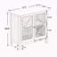 Armoire de cuisine avec portes doubles en verre