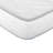 6 In. Firm Foam Bed In A Box Mattress, Full Size Reversible Foam Mattress, White-400979468