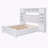 Arnitha 4 Drawers Storage Platform Bed with Bookcase Headboard-631809510-622751873