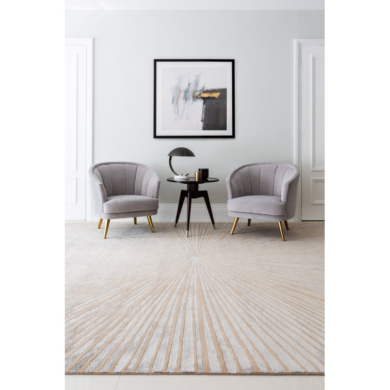 Winch Design Meridian Sand Area Rug, Rectangle 12' x 18'