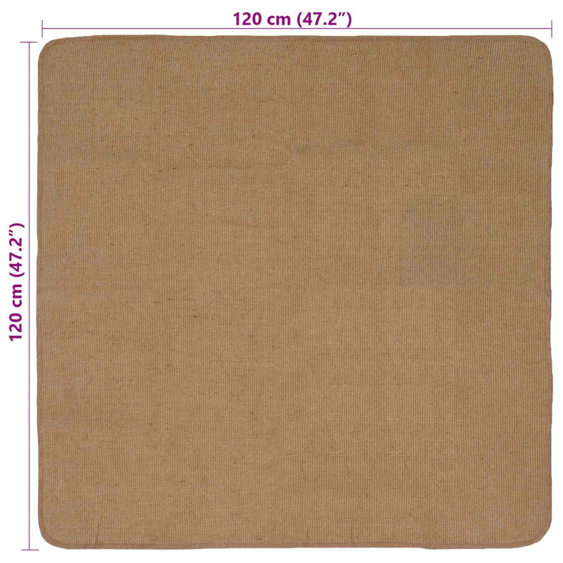 Area Rug, Square 120cm