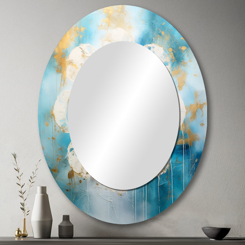 Miroir mural Divine Mandala, 43 po x 33 po