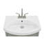 Meuble-lavabo simple 24 po avec comptoir en céramique Thibault-25225624