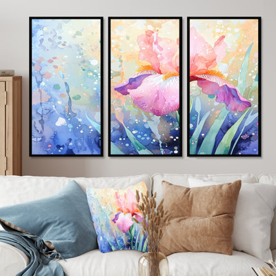 Adalise - ensemble d'art mural Iris