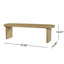Banc de salle à manger Rowan