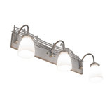 27" Wide Running Horse 3 Light Vanity Light