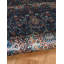 Emanuel Traditional Machine Woven Flatweave Blue and Ivory Area Rug with Non Skid Backing -683258708