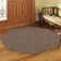 Tapis brun tressé Overbrook