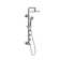 Lanai 8-in Rain Showerhead Shower System with 3-Body Jets Pivoting Shower Arm and Multi-function Handshower
