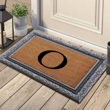 Filion Durable Non-Slip Door Mat Canora Grey Color: Brown, Mat Size: 17 W x 30 L