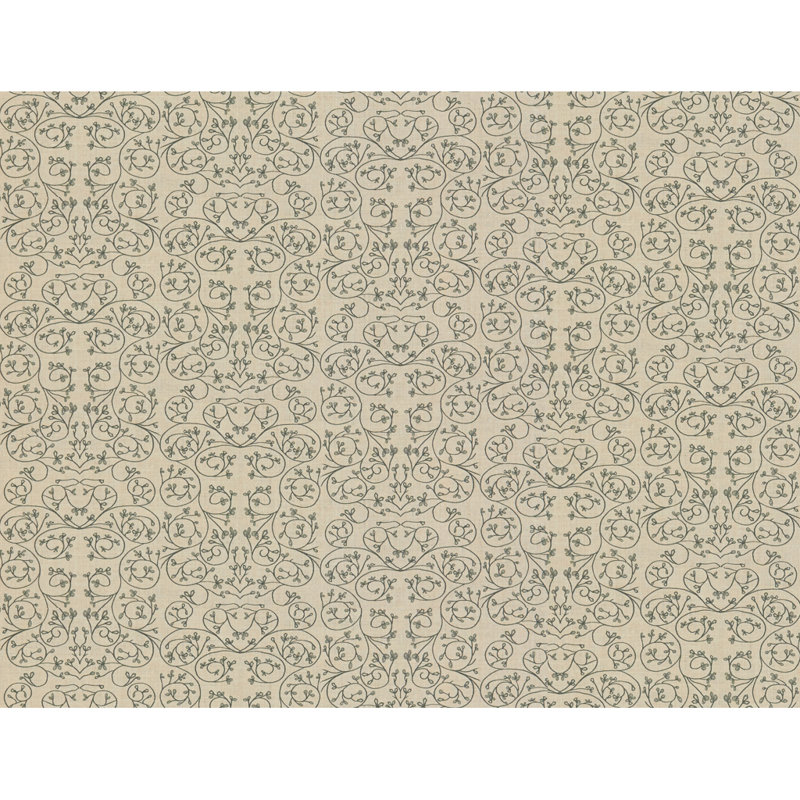 Garden Reverse Fabric, Metal