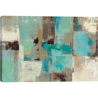 Teal & Aqua Canvas Print