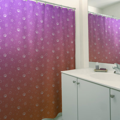Rideau de douche Seashell