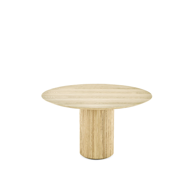 Table de salle à manger ronde Natural Ash