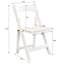 Ensemble de 4 chaises pliantes rembourrées-1384535888