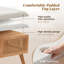 Table basse carrée en rotin avec rangement-98727763