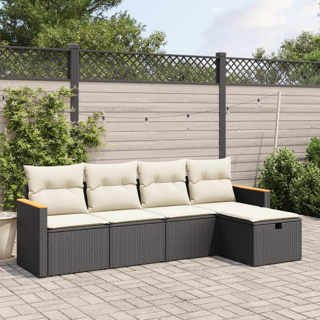 Gartensofa mit Kissen