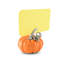 Harvest Renin Pumpkin Place Card Holder