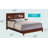 Elegant Cherry Transitional Queen Bed
