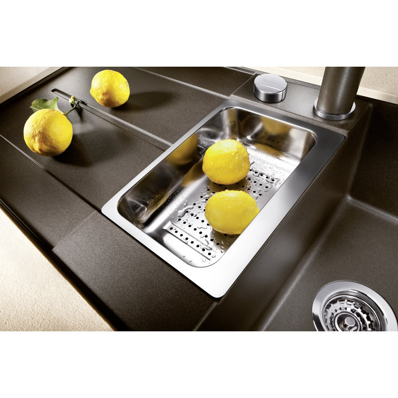 Metra 1.5 Bowl Inset Kitchen Sink, Coffee