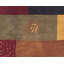 Lagoon Wool Geometric Area Rug in Purple/Red-40705318