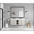 LED Lighted Bathroom Wall Mounted Mirror With High Lumen And Anti-Fog Control, Perfect For Makeup And Shaving