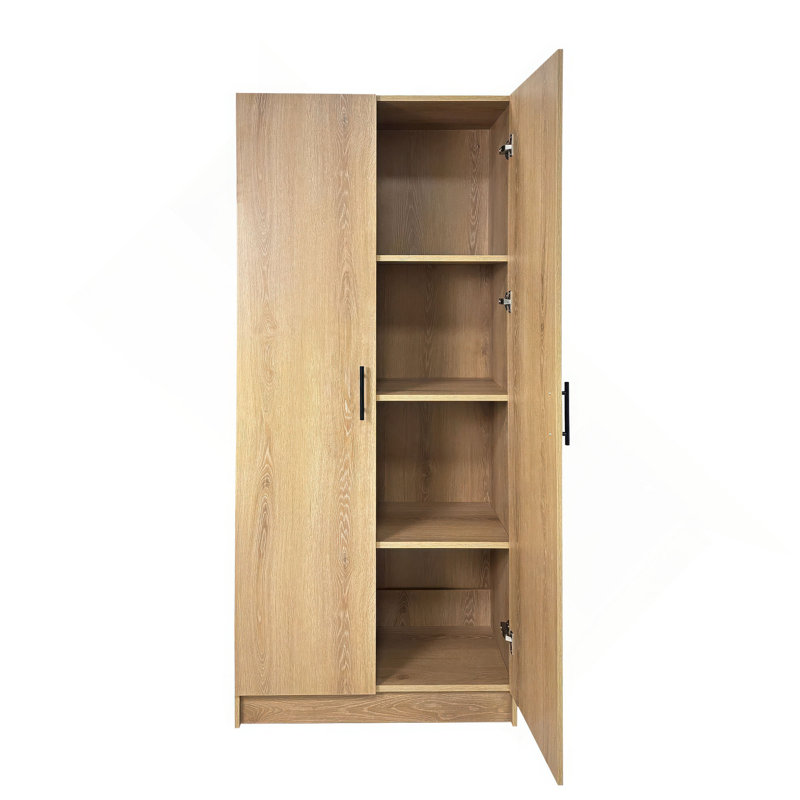 Modex Multi-Purpose Utility Storage Cabinet (3-Piece Set), Oak