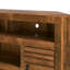 Console de meuble télé d'angle 52 po pour téléviseur de 55 po ou moins, aucun assemblage requis