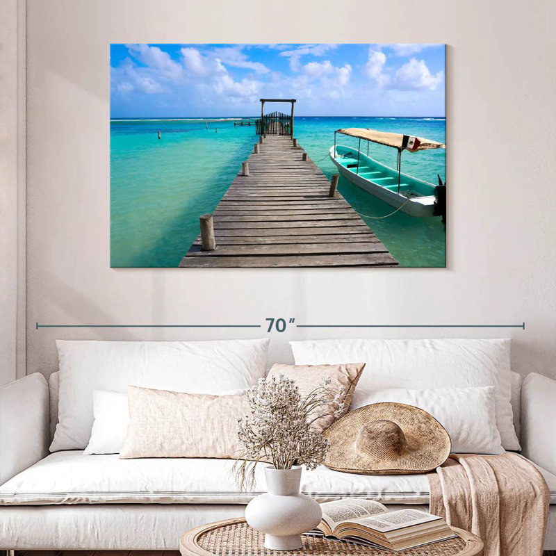 Plage Aletra Mahahual, H 32 po x l 48 po