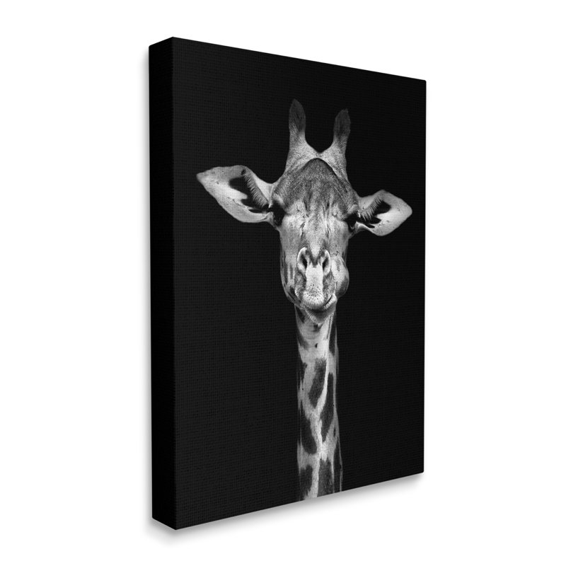 "Greyscale Zebra Stripes", photographie détaillée par Incado - impression, Toile tendue, H 20 po x l 16 po x P 1,5 po
