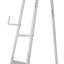 Chevalet en métal blanc réglable à 3 niveaux avec support pliable et chaîne-105324566