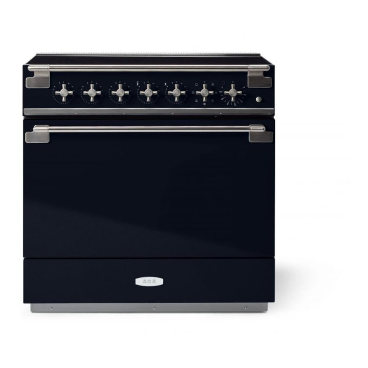 AGA 35.5'' W Retro Electric Free Standing Range