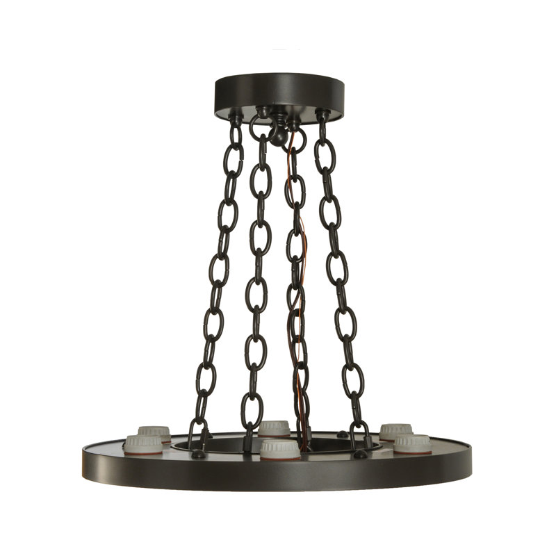 Rustic Lodge 6 - Light Chandelier