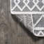 Tapis intérieur / extérieur noir / ivoire Michela Aylan-809464178