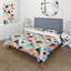 Ensemble de housse de couette multicolore éclectique-1418148045