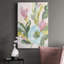 Toile tendue avec châssis Floral Breeze Fresco II - prêt à accrocher-819822081
