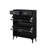 Shoe Cabinet,Free Standing Tipping Bucket Shoe Rack Organizer With 2 Flip Drawers&2 Drawer