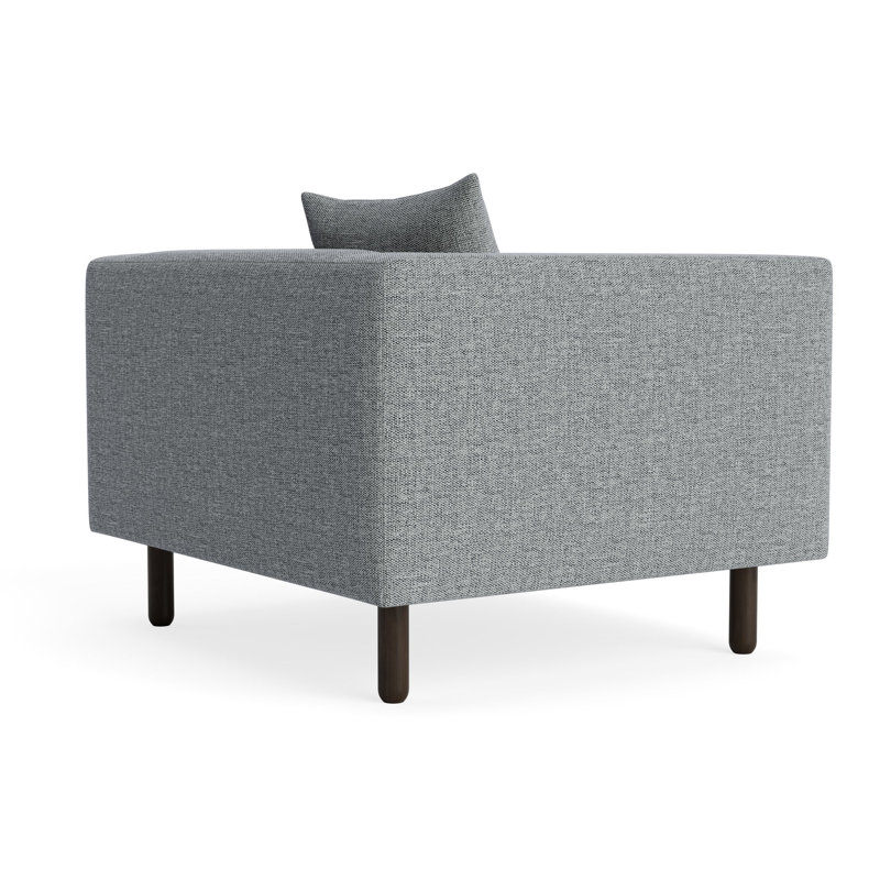 MTO - Mono Lounge Chair, Kvadrat Guest Gray Blue