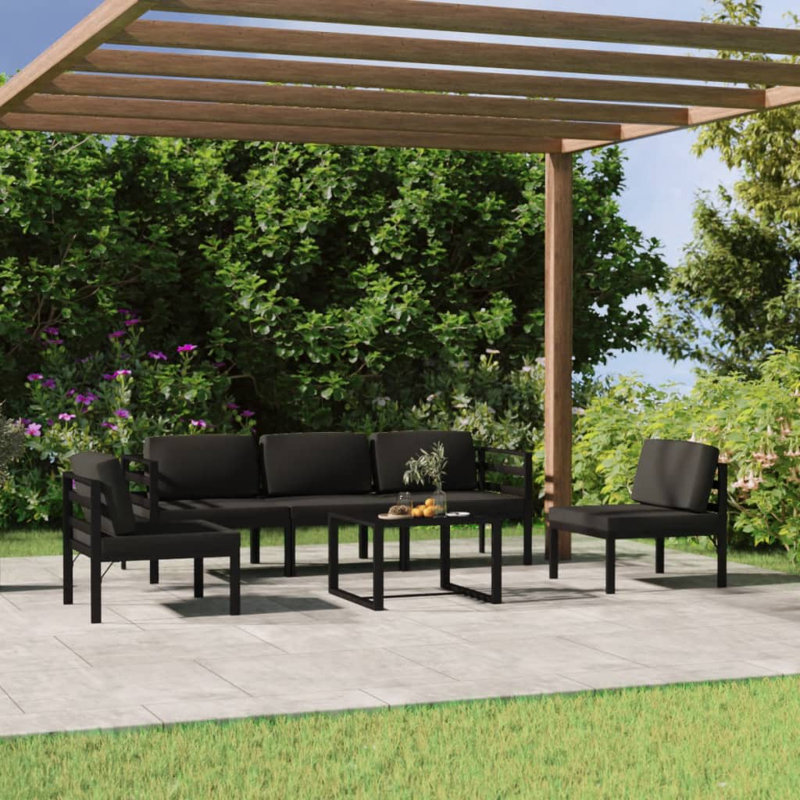 6 Piece Lounge Sectional Seating Group