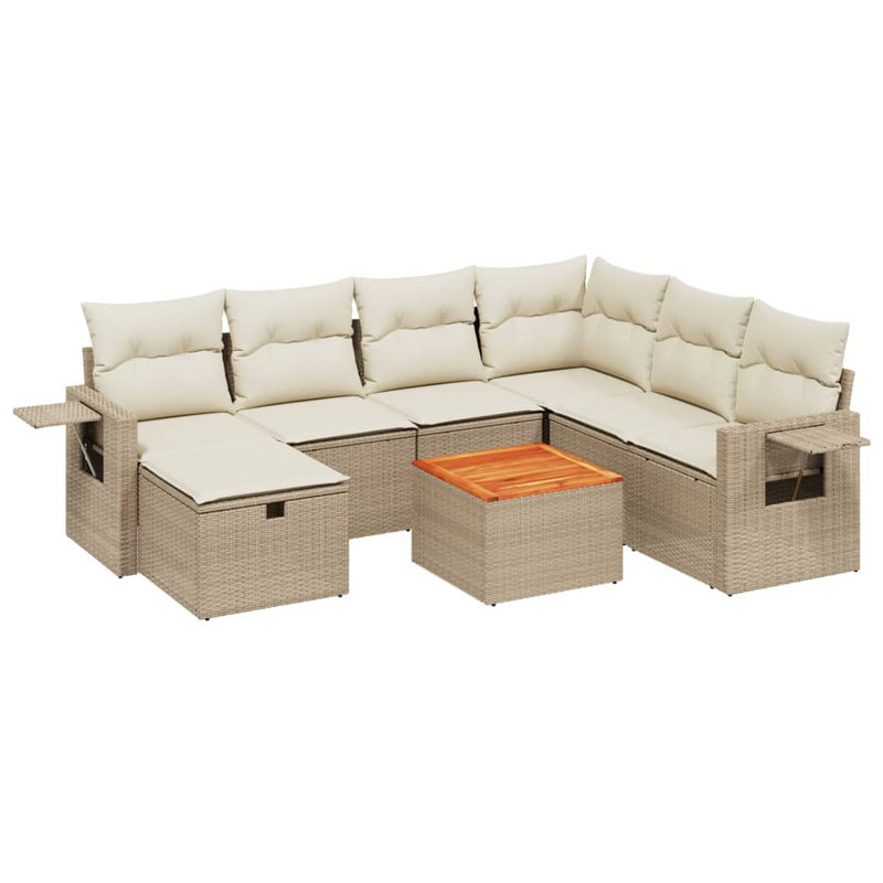 Ensemble de canapé de jardin Vidaxl