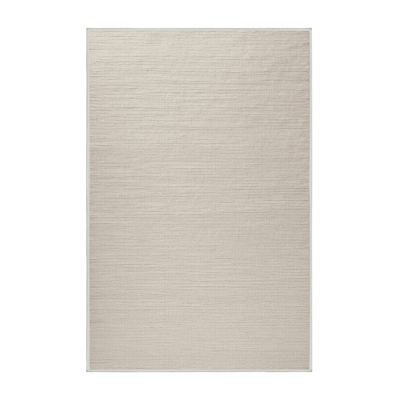 Tapis beige uni lavable à la machine