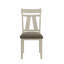 Ensemble de 2 chaises de salle à manger avec siège rembourré