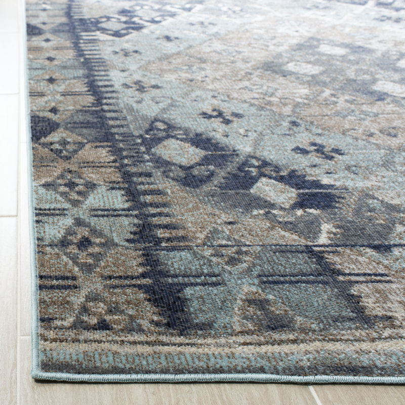 Griffeth Performance Southwestern Indoor/Outdoor Area Rug, Runner 2'3" x 8'