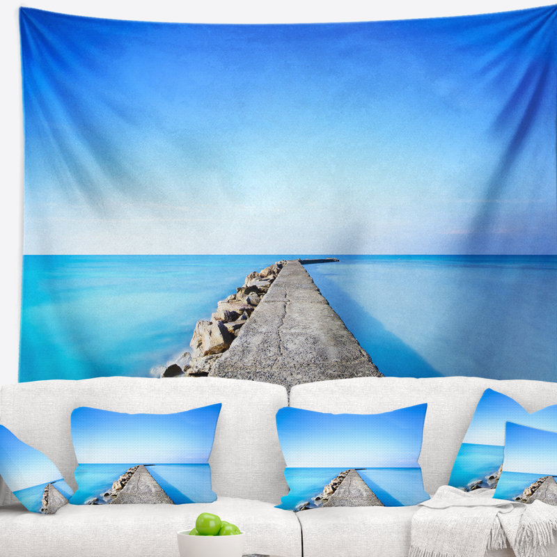Tapisserie Seascape, H 32 po x l 39 po